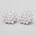 Sparkle Rhinestone Post Ea..